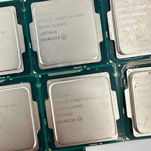 Lot of 7 Intel Core i3-4160T 3.10GHz SR1PH CPU Processors Dual Core LGA 1150 - Picture 4 of 16